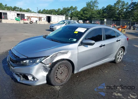 2020 Honda Civic Lx из США, поврежденный, VIN 2HGFC2F67LH572970